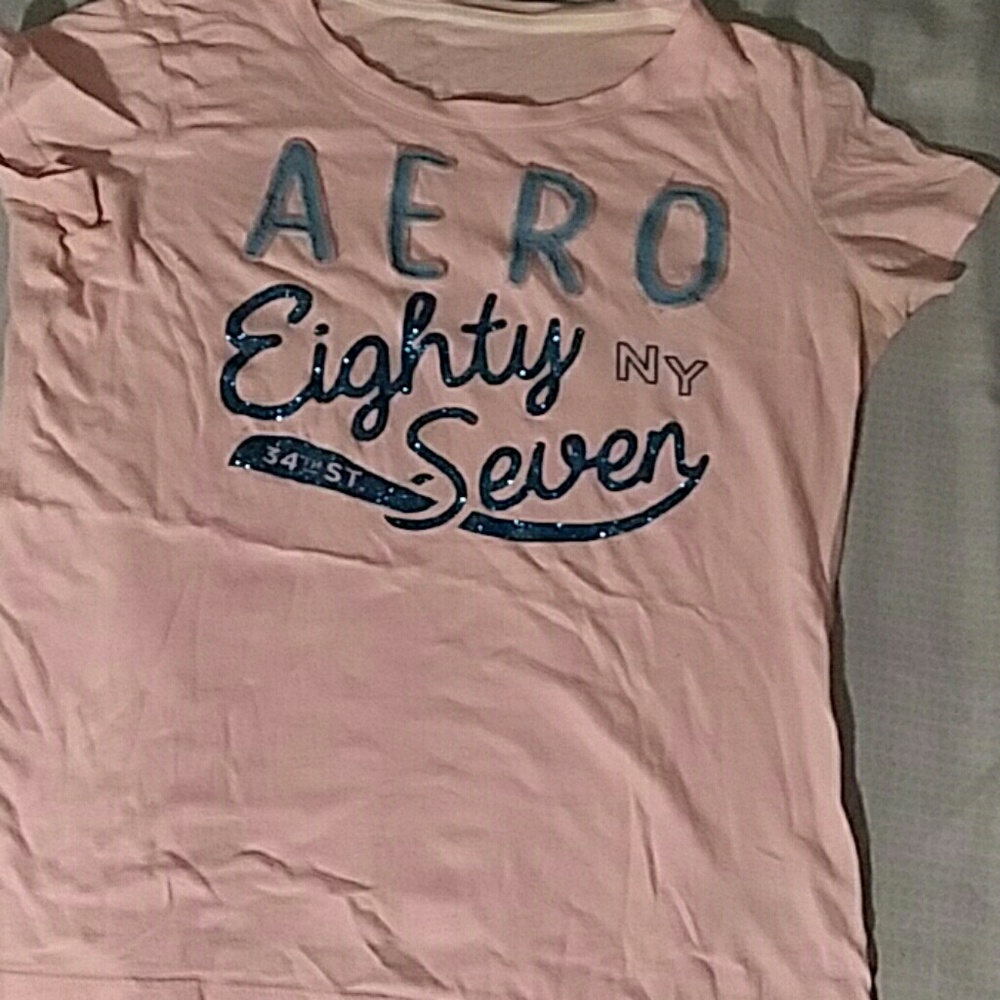 Aeropostale pink shirt